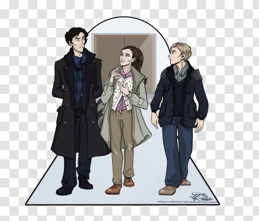 Molly Hooper Sherlock Holmes Mycroft Fandom Drawing - Benedict Cumberbatch Transparent PNG