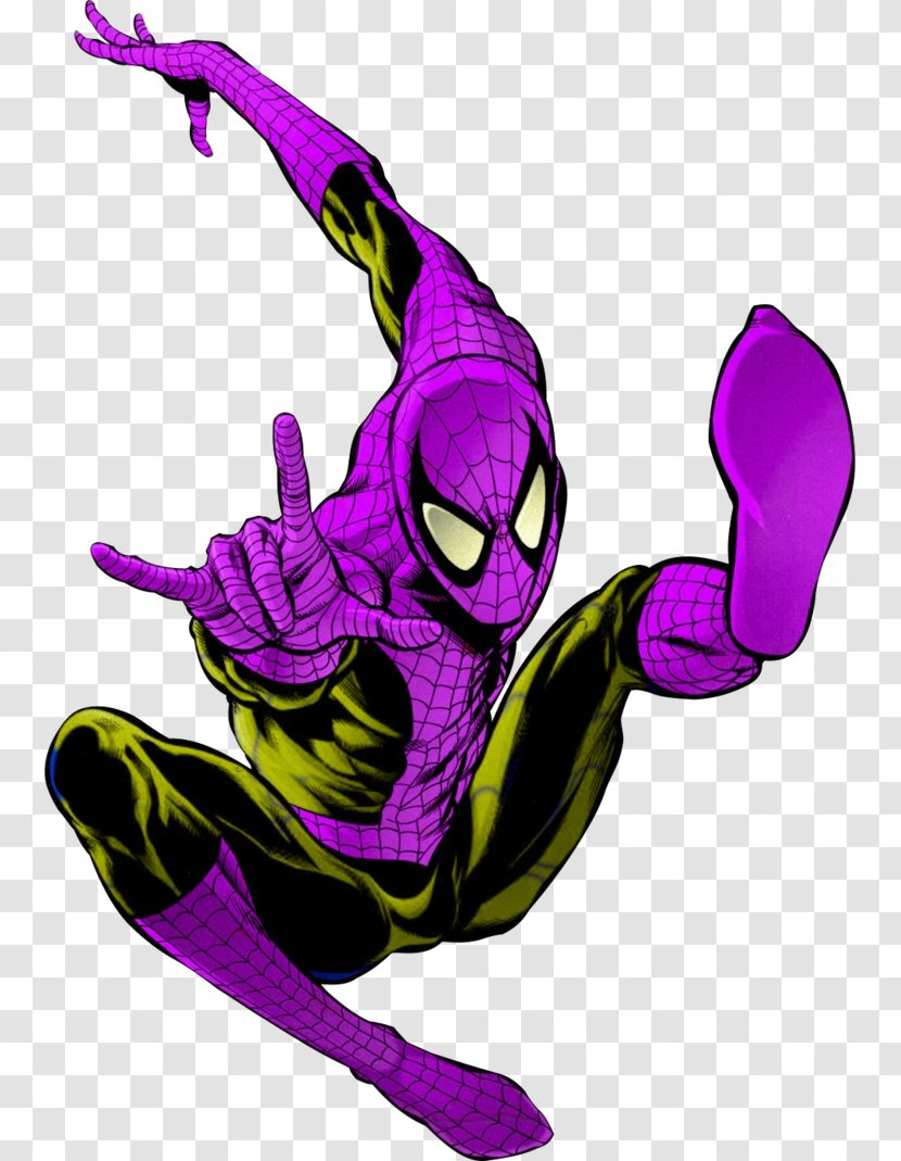 Spider-Man Hulk Iron Man Captain America Comics - Purple - Spider-man Transparent PNG