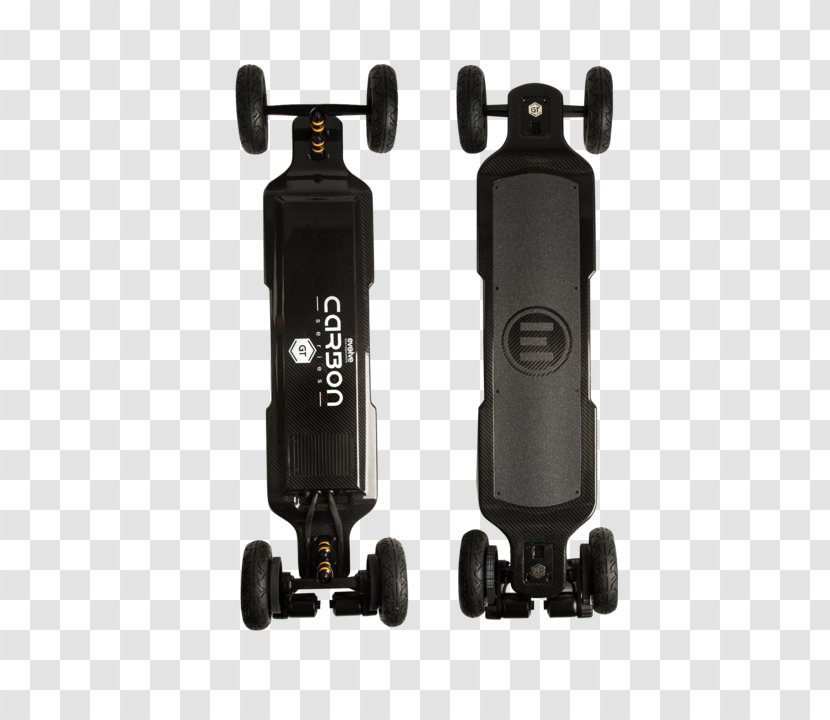 Electric Skateboard Longboarding Boosted - Evolve Skateboards Usa - Carbon Fiber Transparent PNG