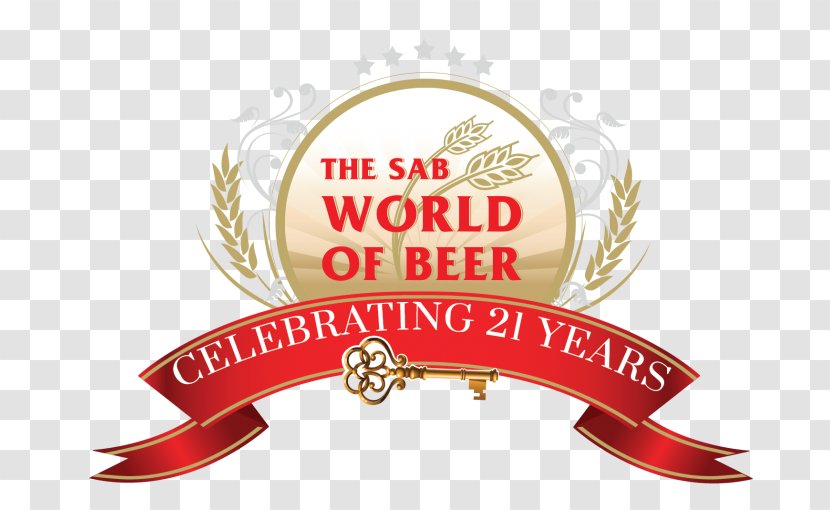 SAB World Of Beer Brand Font Transparent PNG