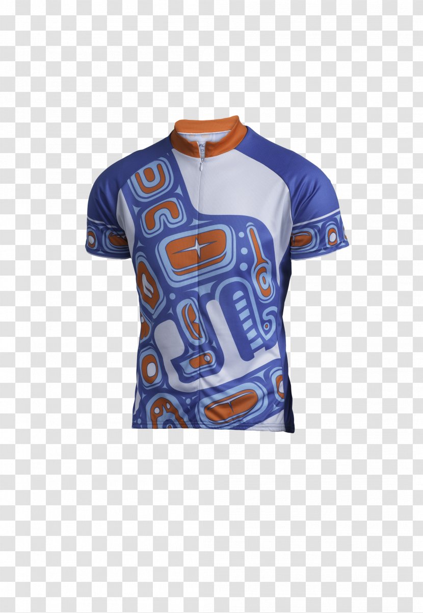 Cycling Jersey T-shirt Clothing Sleeve - Killer Whale Transparent PNG