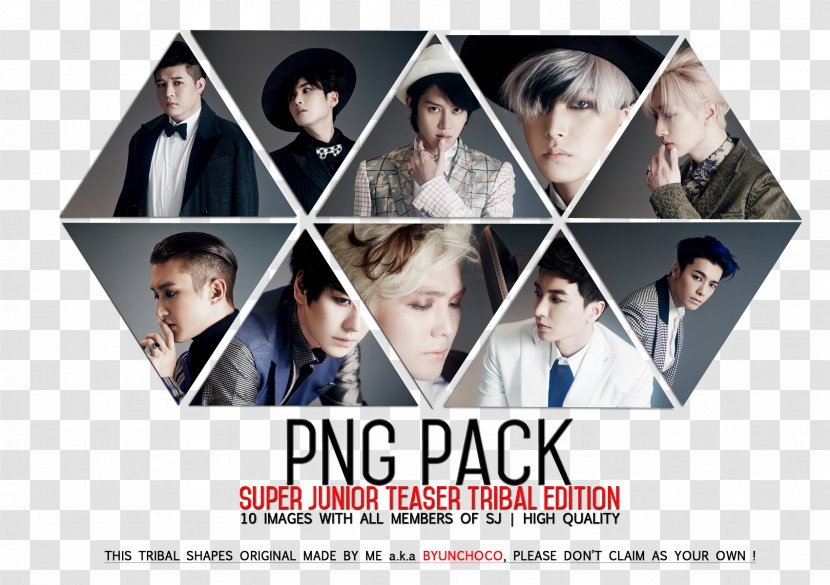 Super Junior K-pop Mamacita - Public Relations - Poster Transparent PNG