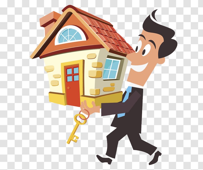 Real Estate Background - Apartment - House Cartoon Transparent PNG