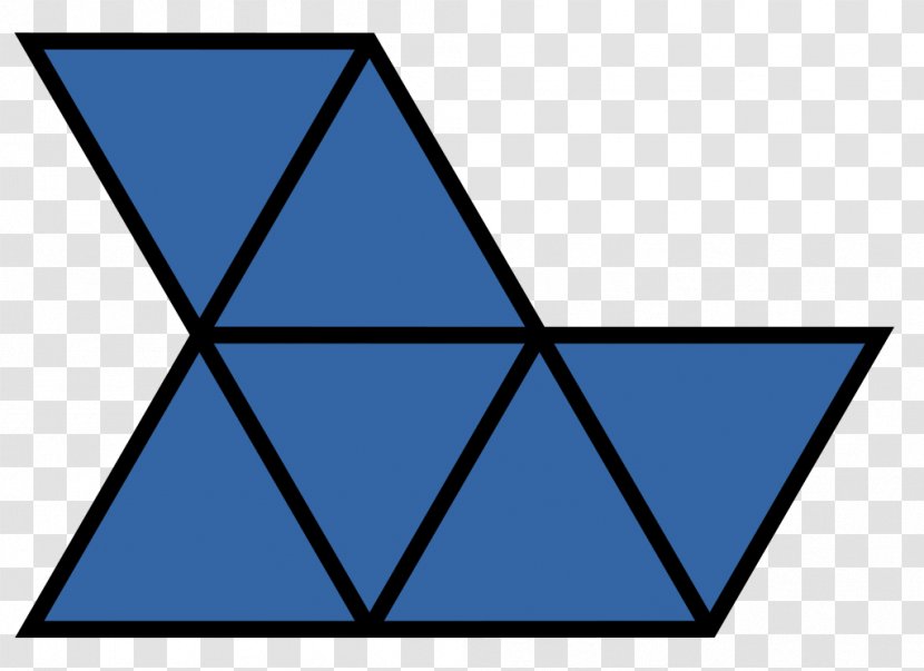 Rotational Symmetry Polyiamond Reflection - Tessellation - Mathematics Transparent PNG