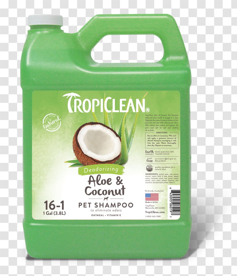 Shampoo Hair Conditioner Coconut Milk Dog Cat - Liquid - Coco Transparent PNG