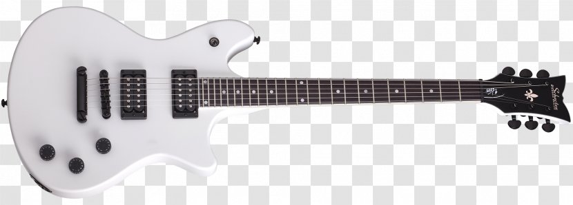 Electric Guitar Schecter Research Papa Roach Bass - Musical Instrument Accessory Transparent PNG