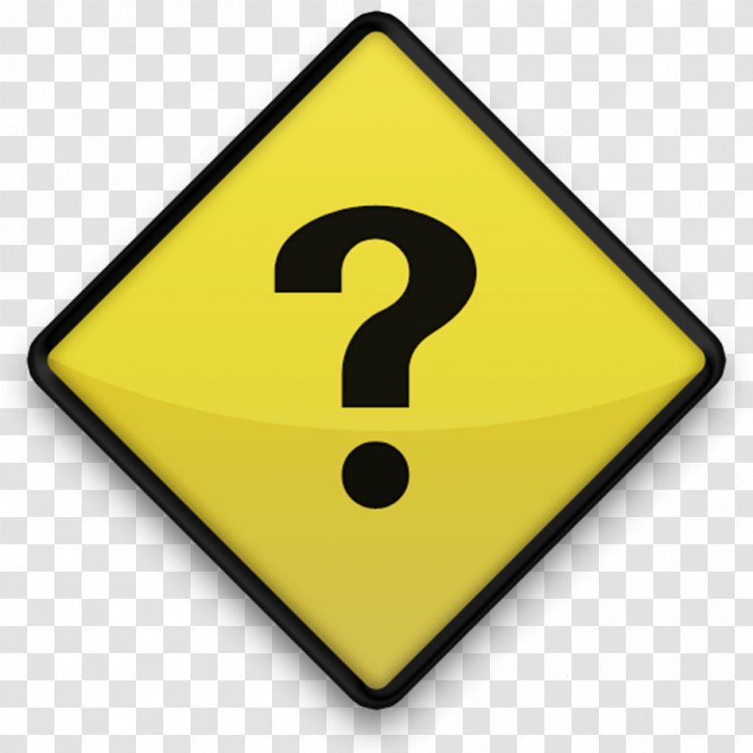 Traffic Sign Road Driving - Speed Limit - QUESTION MARK Transparent PNG