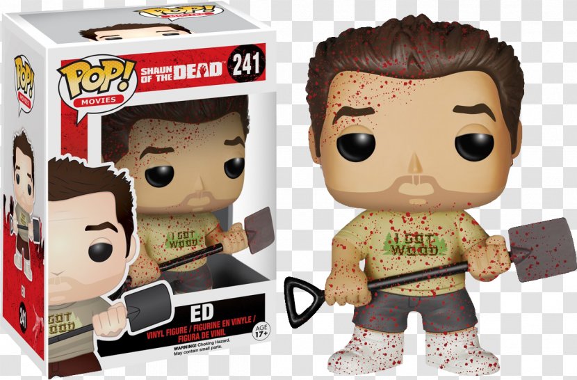 Funko Designer Toy San Diego Comic-Con Action & Figures - Shaun Of The Dead Transparent PNG