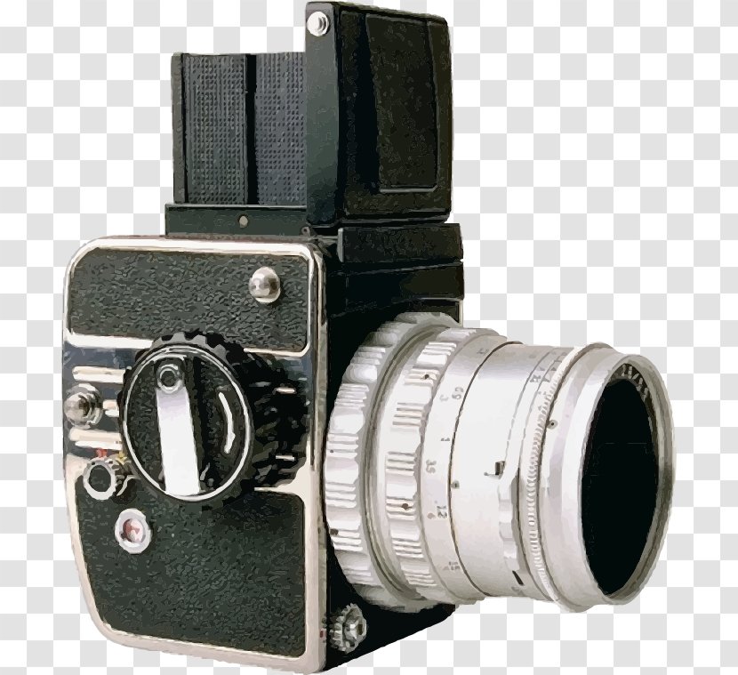 Digital SLR Single-lens Reflex Camera Photography - Vector Transparent PNG
