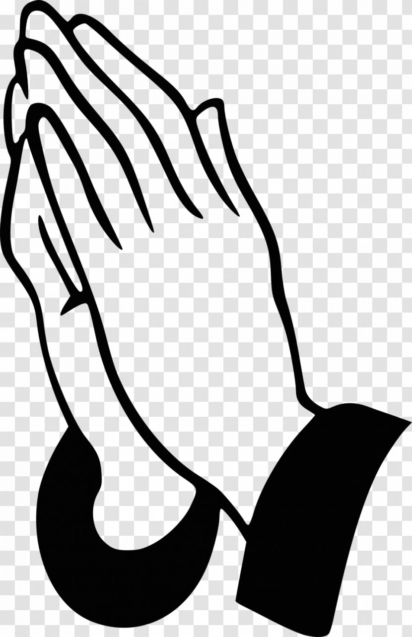 Praying Hands Prayer Clip Art - Shoe - White Transparent PNG