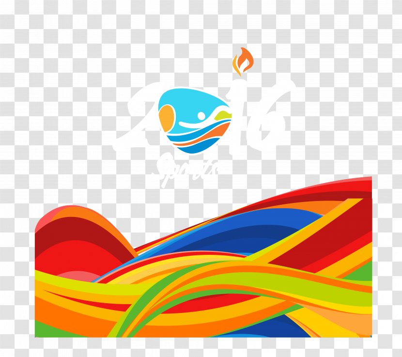 2016 Summer Olympics Rio De Janeiro Sport Olympic Symbols - Yellow Transparent PNG