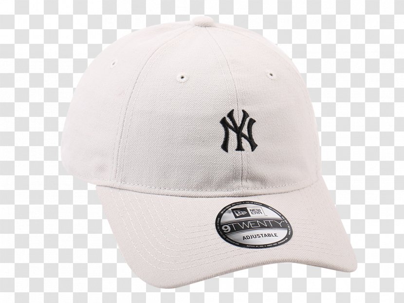 Baseball Cap New York Yankees - White Transparent PNG