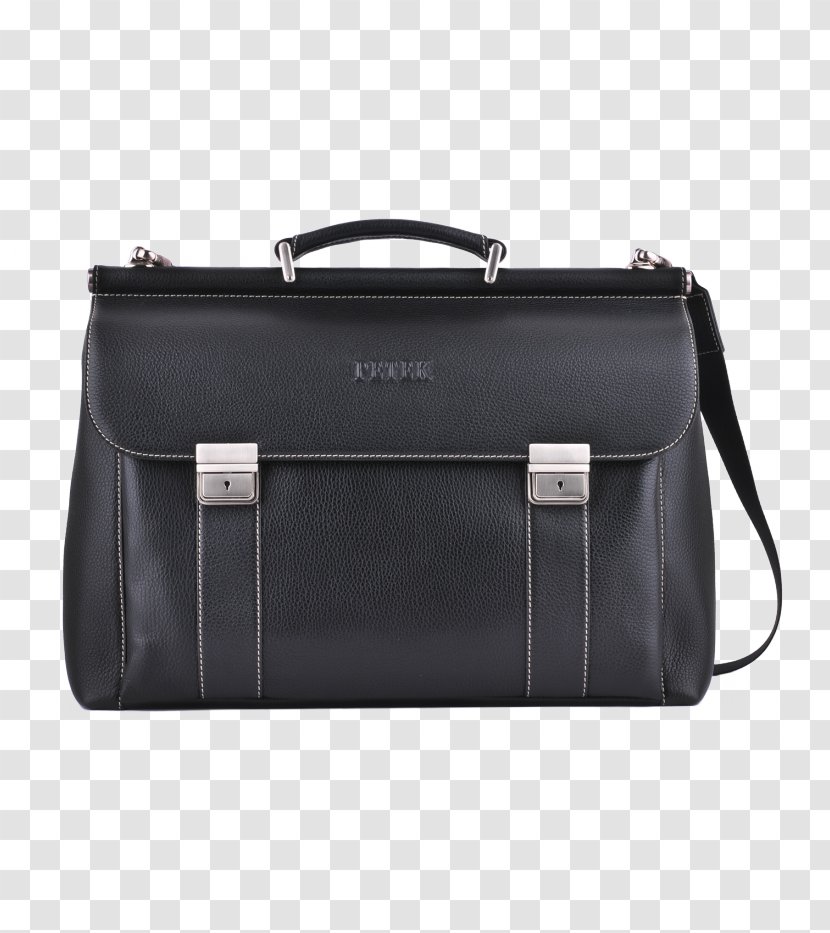 Briefcase Handbag Leather Messenger Bags - Bag Transparent PNG