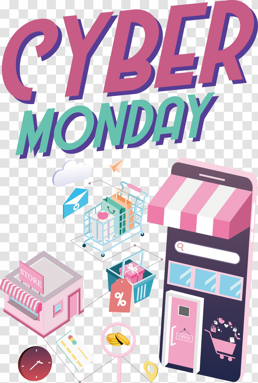 Cyber Monday Transparent PNG