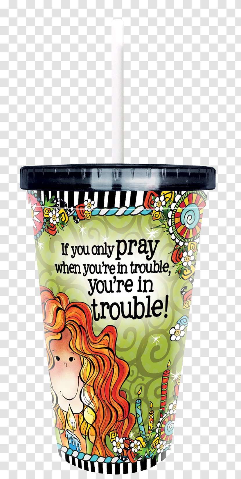 Enesco Suzy Toronto Pray/You're In Trouble Mug, Multicolor Art Table-glass Prayer - Watercolor - Basketball Beverage Napkins Transparent PNG