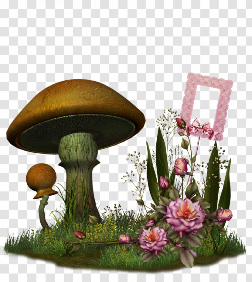 Mushroom - Flora - Flowerpot Transparent PNG