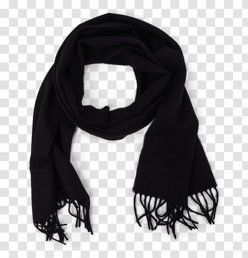 Headscarf Clothing Accessories Neck Danish Krone - Gant - Black Scarf Transparent PNG