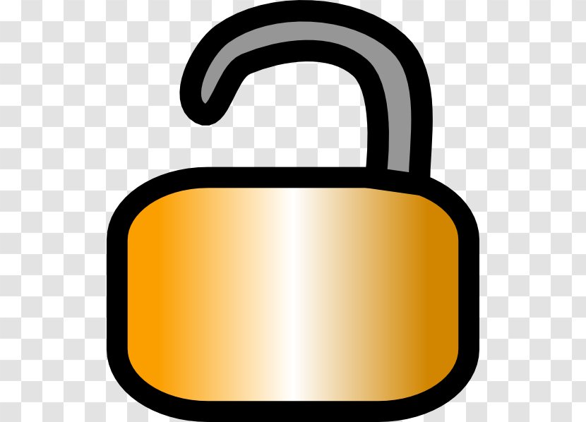 Clip Art - Padlock Transparent PNG