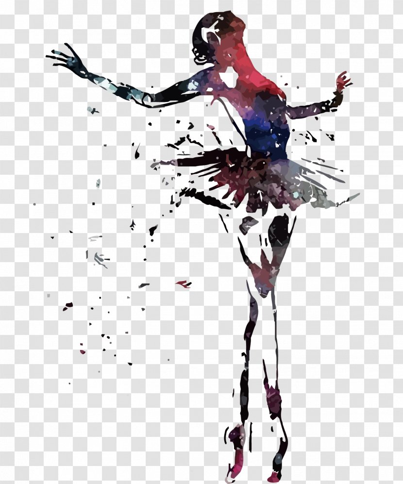 Dancer Ballet Download - Vector Broken Dancers Transparent PNG