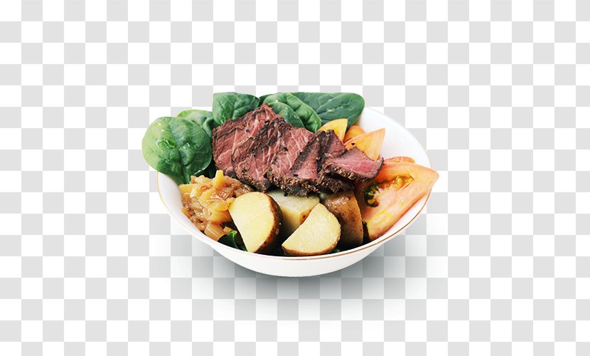 Sirloin Steak Sunday Roast Beef Vegetarian Cuisine Salad - Food - Seaweed Transparent PNG