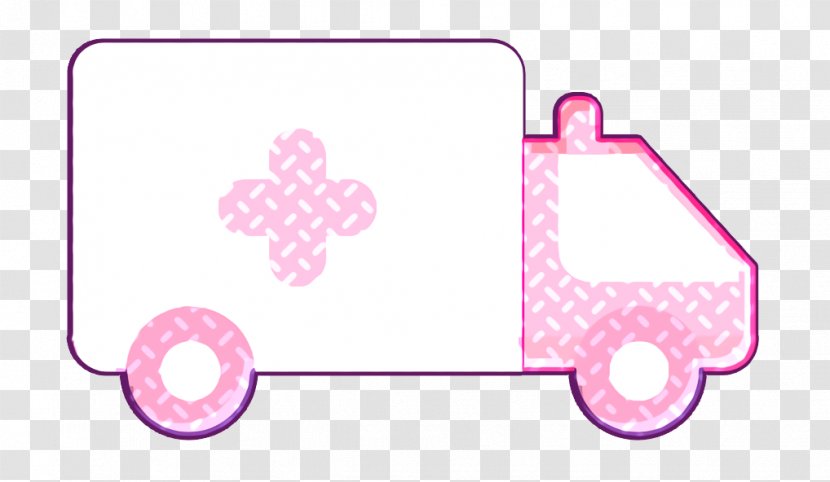 Pink Background - Vehicle Icon - Magenta Transparent PNG