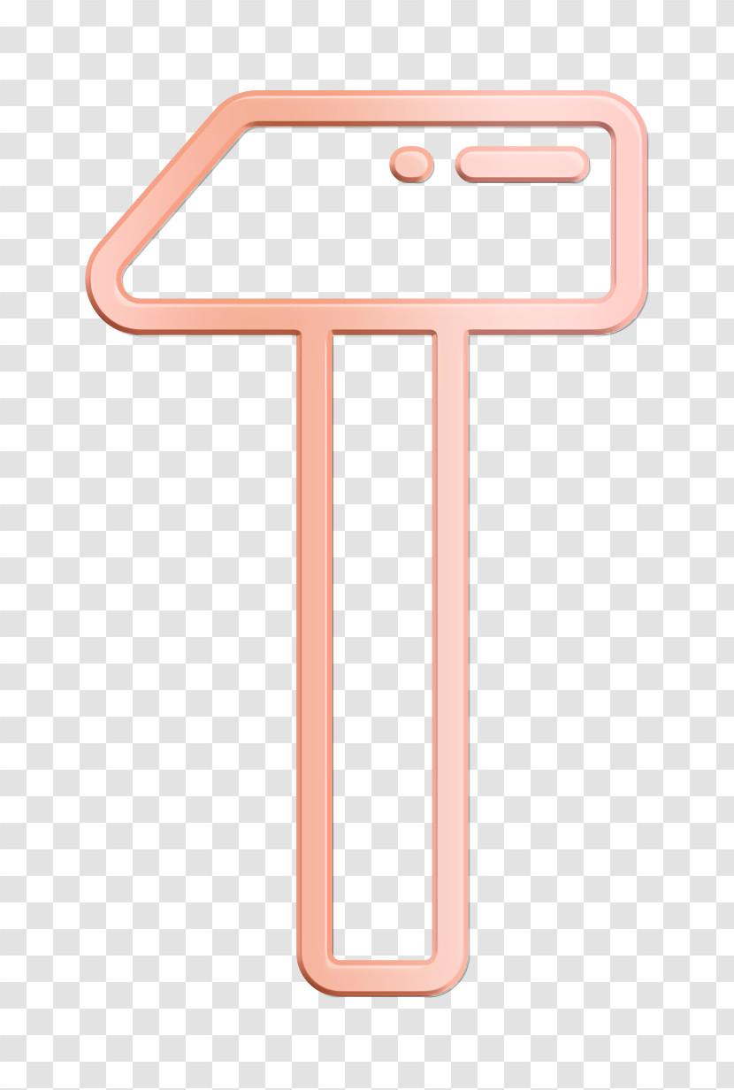Architecture & Construction Icon Hammer Icon Transparent PNG
