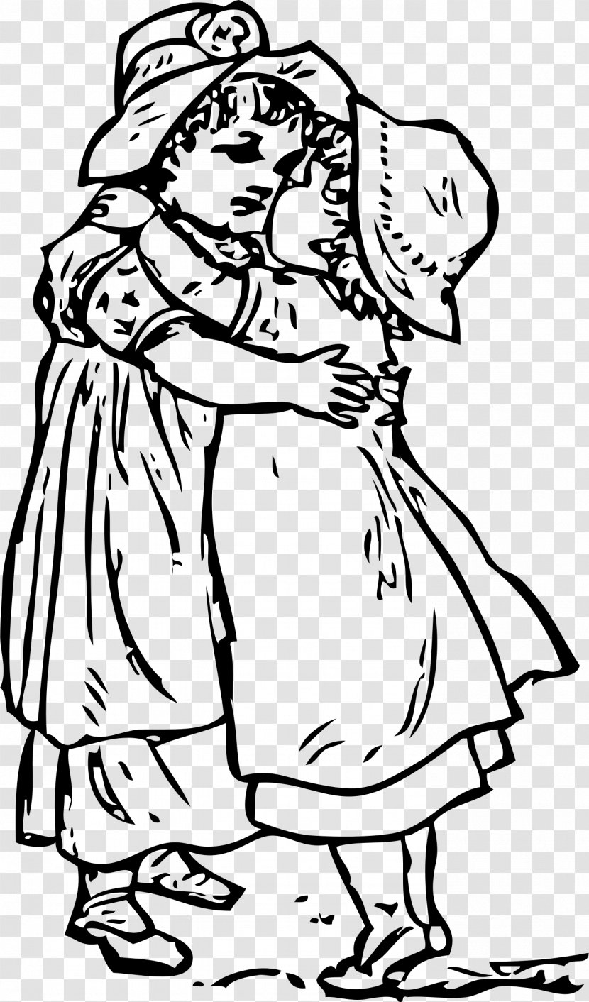National Hugging Day Valentine's Love Clip Art - Line - Hug Transparent PNG
