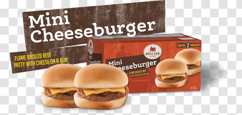 Cheeseburger Slider Breakfast Sandwich Hamburger Fast Food - Mini Burger Transparent PNG