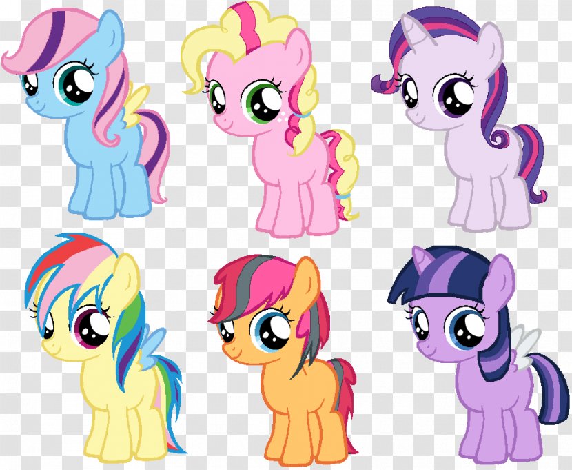 My Little Pony Foal Filly Horse - Frame Transparent PNG