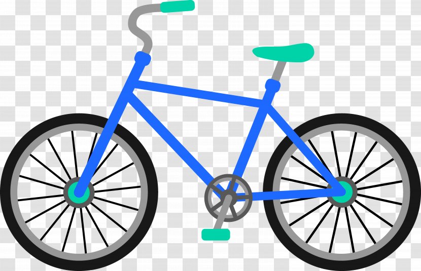 Bicycle Cycling Motorcycle Clip Art - Mode Of Transport Transparent PNG