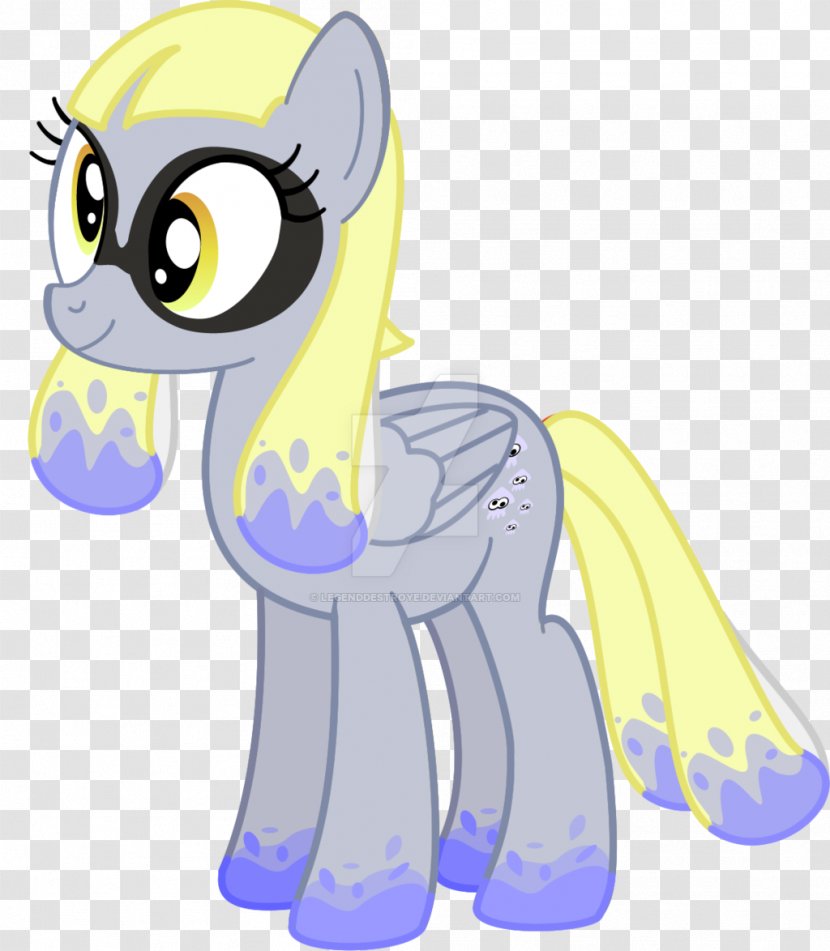 Pony Derpy Hooves Rarity Horse Rainbow Dash - Vertebrate Transparent PNG