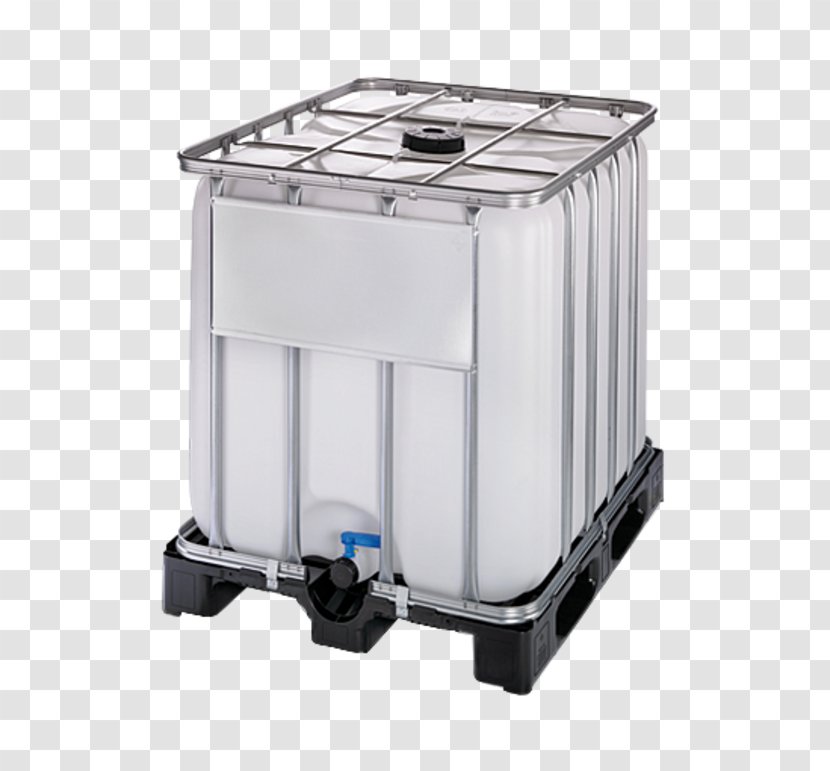 Intermediate Bulk Container Pallet Plastic Water Tank - Steel Transparent PNG