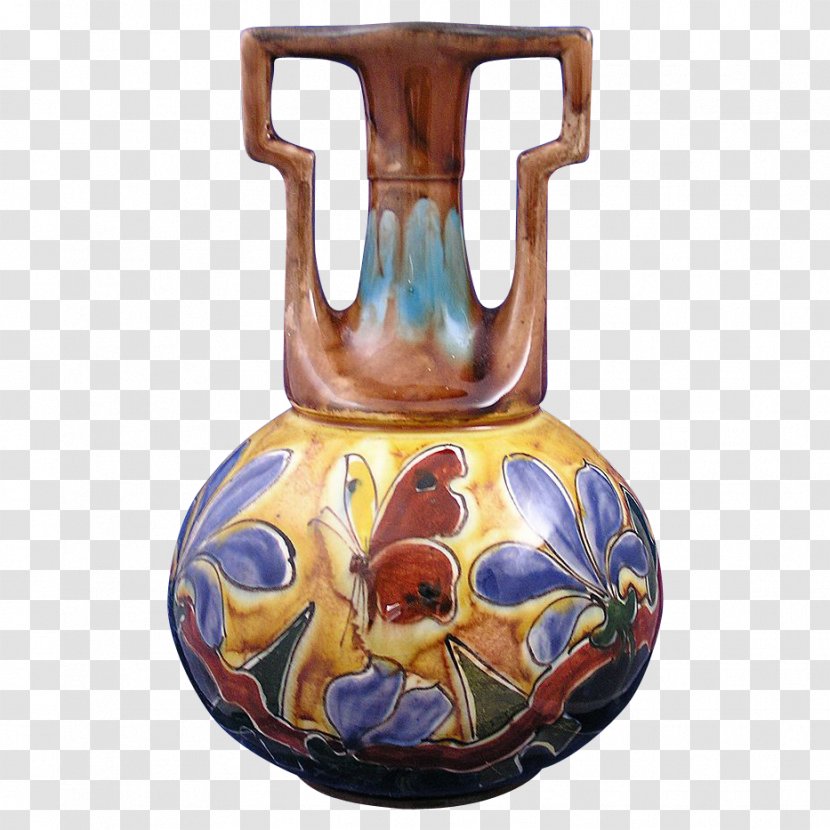 Vase Ceramic Art Porcelain - Handicraft - Flower Bohemia Transparent PNG