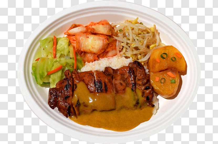 Asian Cuisine Japanese Curry Barbecue Grill Donburi Food - Plate Lunch - Chicken Transparent PNG