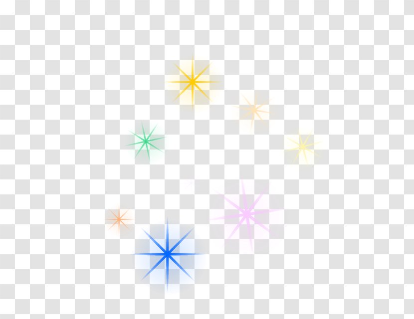 Desktop Wallpaper Petal Sky Pattern - Microsoft Azure - Beautiful Creative Star Point Transparent PNG