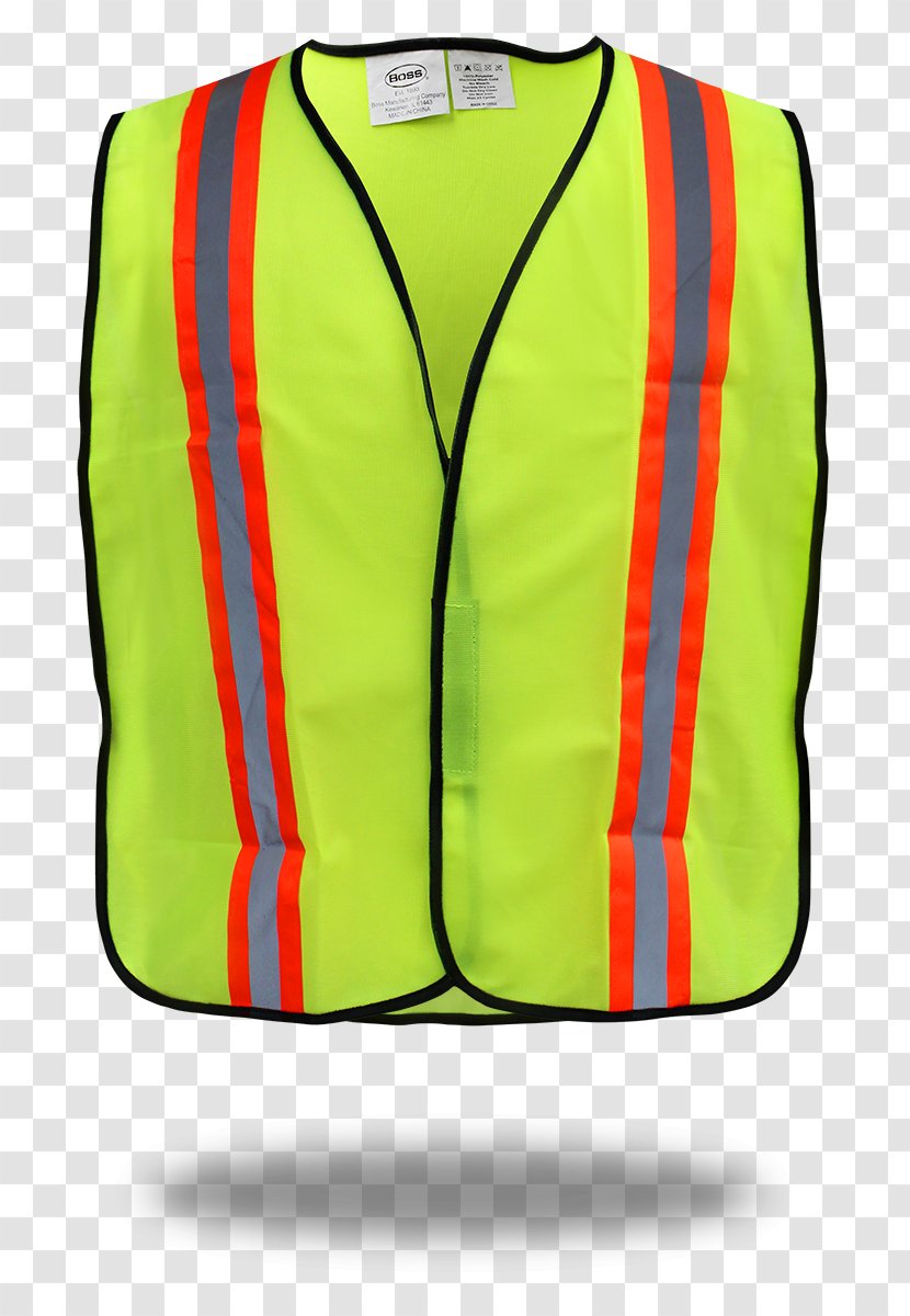 Gilets High-visibility Clothing Sleeve Safety - Personal Protective Equipment - Vest Transparent PNG