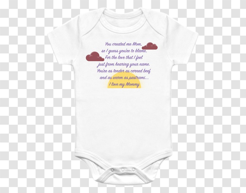 Baby & Toddler One-Pieces T-shirt Infant Clothing Onesie Transparent PNG