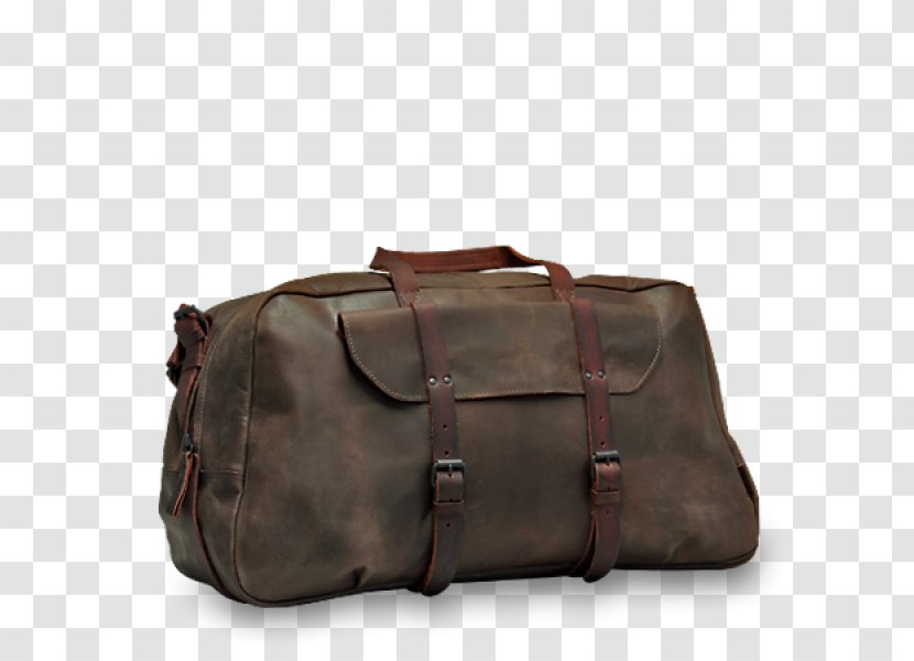 Handbag Messenger Bags Baggage Duffel - Hand Luggage - Brown Transparent PNG