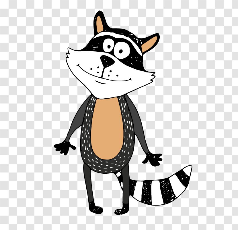 Raccoon Gray Wolf - Fictional Character - Small Brown Transparent PNG