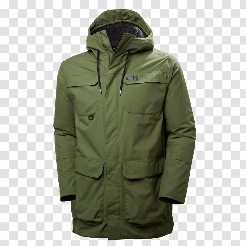 Parka Jacket Helly Hansen Coat Lining - Pocket - Men's Jackets Transparent PNG