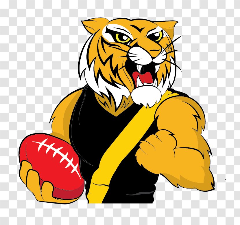 Richmond Football Club 2017 AFL Season Grand Final Carlton Melbourne Cricket Ground - Cat Like Mammal - Afl Transparent PNG