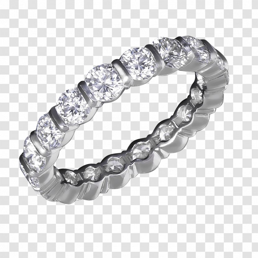 Wedding Ring Diamond Jewellery Eternity Transparent PNG