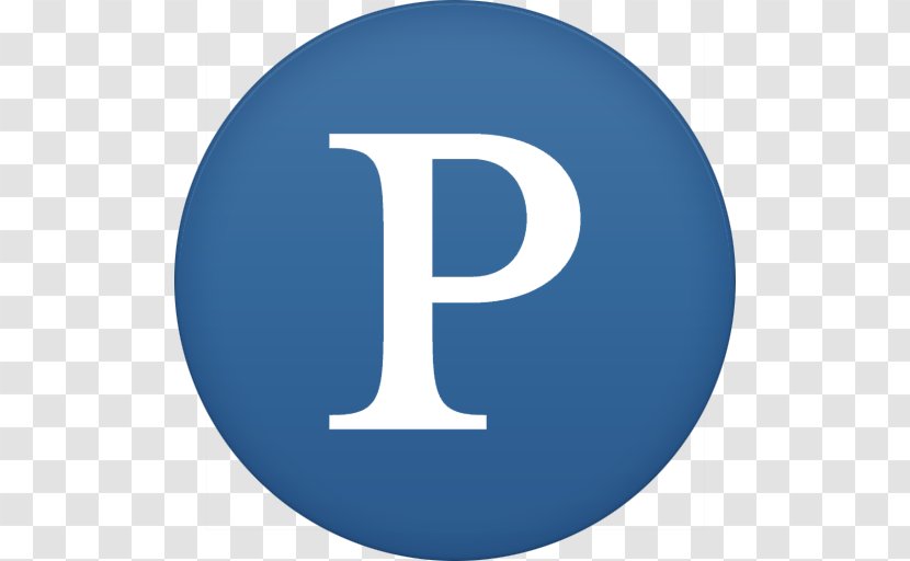 Blue Text Symbol Trademark - Frame - Pandora Transparent PNG