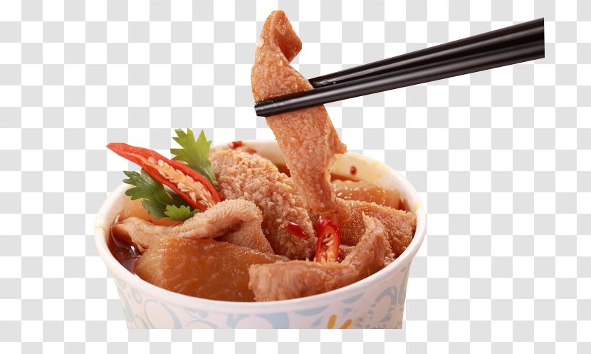 Hot Pot Beef Entrails Chinese Cuisine Tripe - Spice - Delicious Duck Clip Transparent PNG