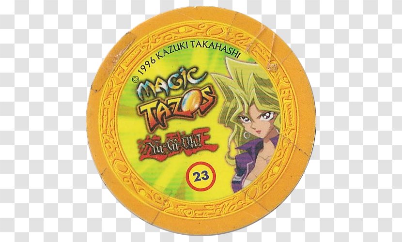 Tazos Yu-Gi-Oh! Mai Valentine Elma Chips Television - Character - Yellow Transparent PNG