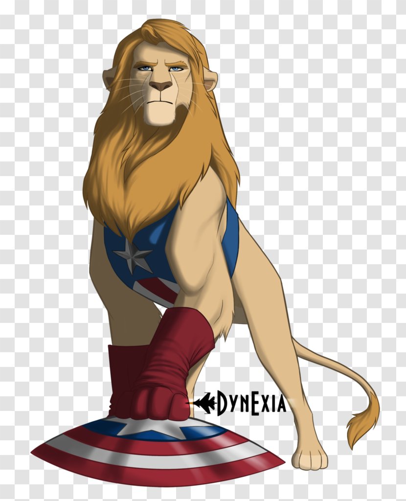 Lion Captain America Bucky Barnes Hulk Marvel Cinematic Universe - Big Cats Transparent PNG