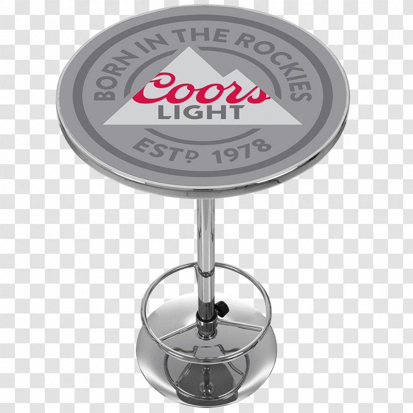 Coors Light Table Brewing Company Bar Stool - Bistro Transparent PNG