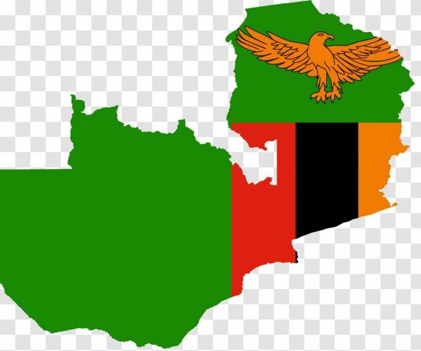 Flag Of Zambia Map Wusakile - Algeria Transparent PNG