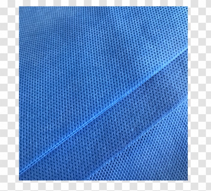 Woven Fabric Textile Mesh Line Pattern - Azure Transparent PNG
