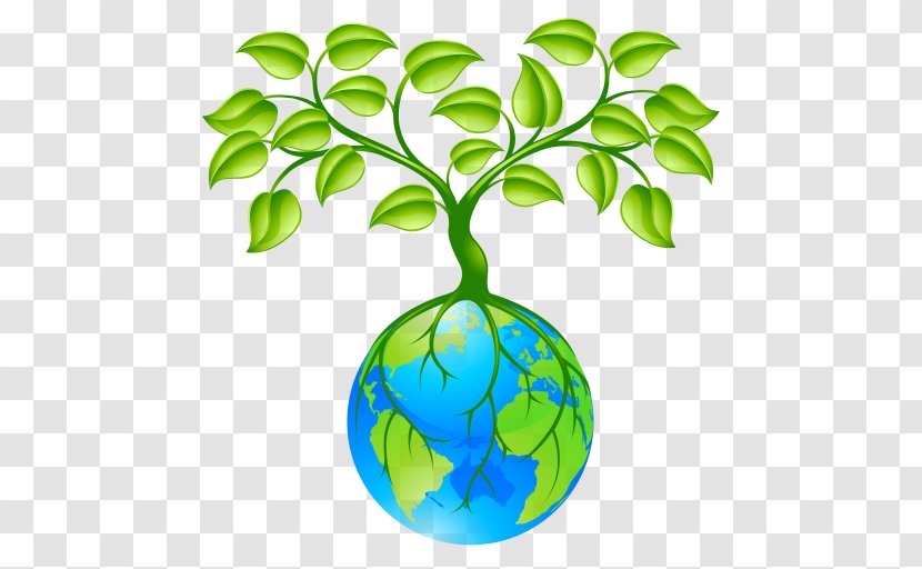 Earth Globe Tree Clip Art Transparent PNG